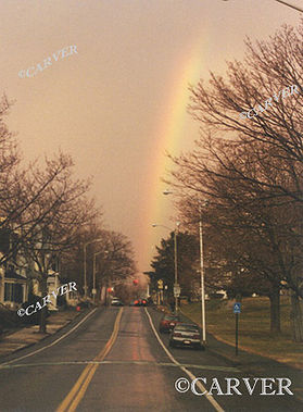 Rainbow Road
A rainbow reflects from a wet Lothrop St. in Beverly, MA.
Keywords: Beverly; rainbow; photograph; picture; print